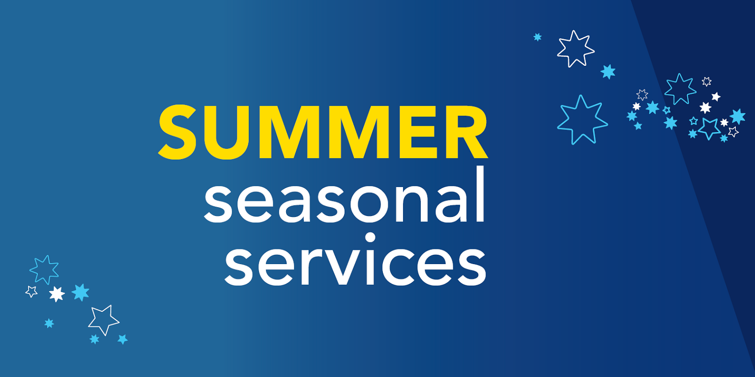 Summer Seasonal Services Bluestar